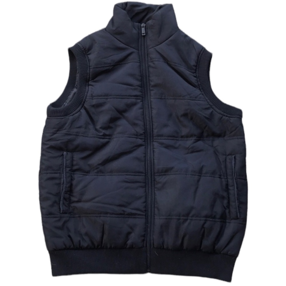 YOUNGE USA Puffer Vest in Navy Blue NWT with Pockets in Size XL